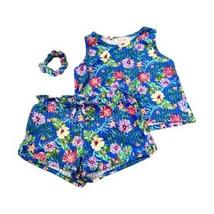 Btween 3-Piece Floral Outfit